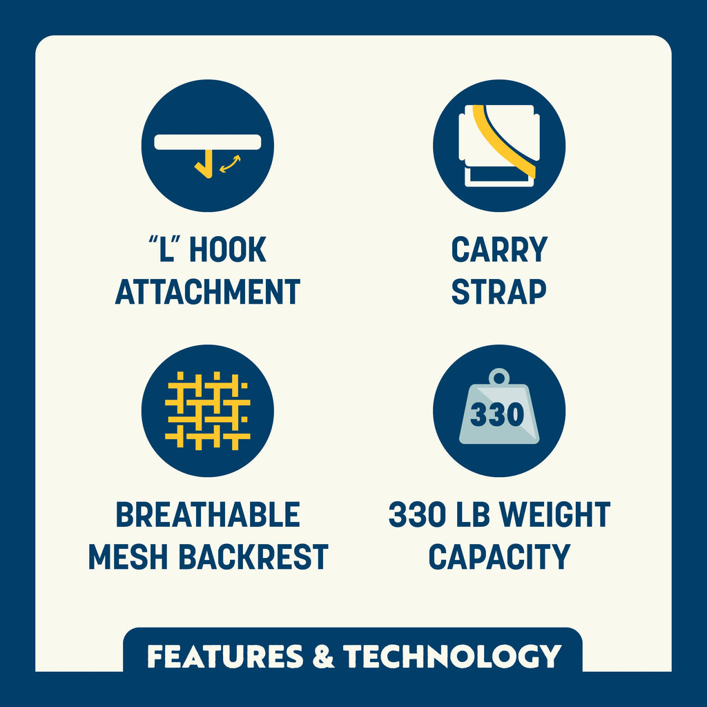 Big Comfort Stadium Chair™ with Armrests
