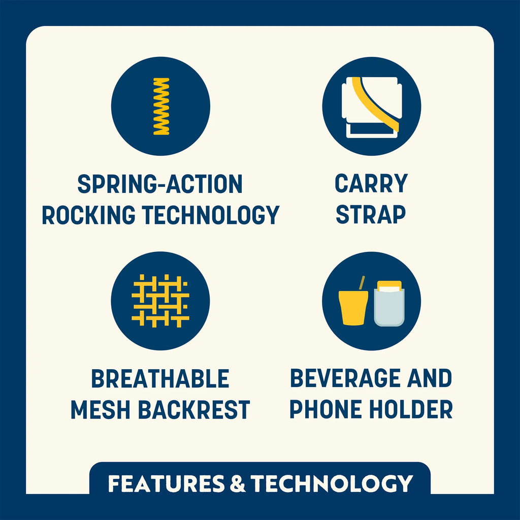 Comfort Pro Rocker™ - Iowa Hawkeyes