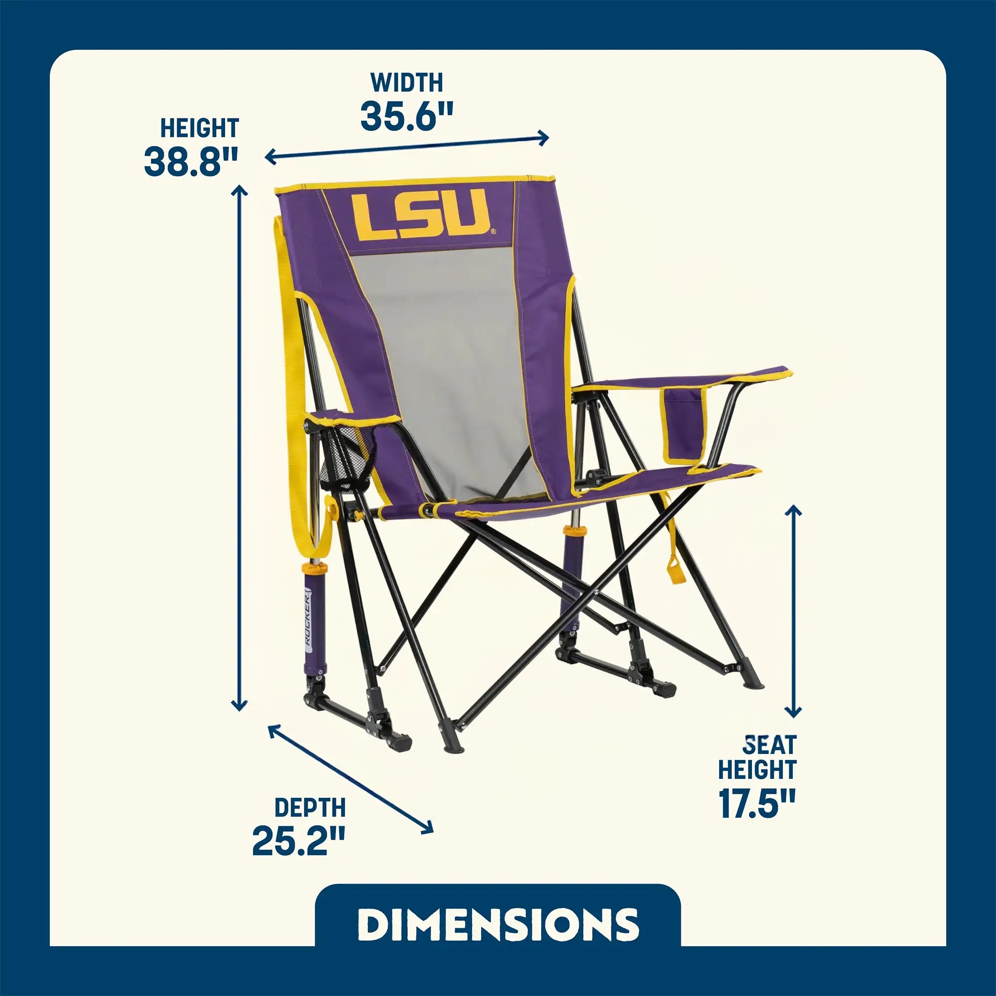 Comfort Pro Rocker™ - Ohio State Buckeyes