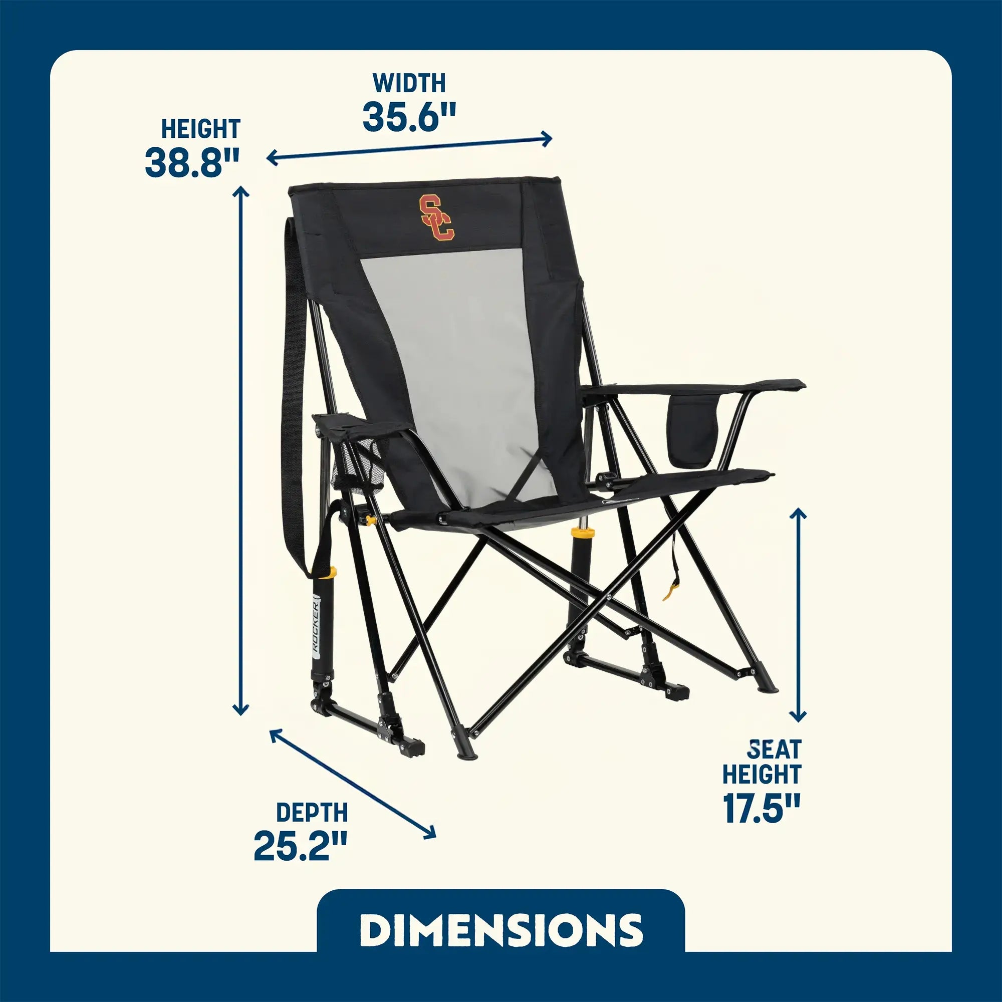 Comfort Pro Rocker™ - Ohio State Buckeyes