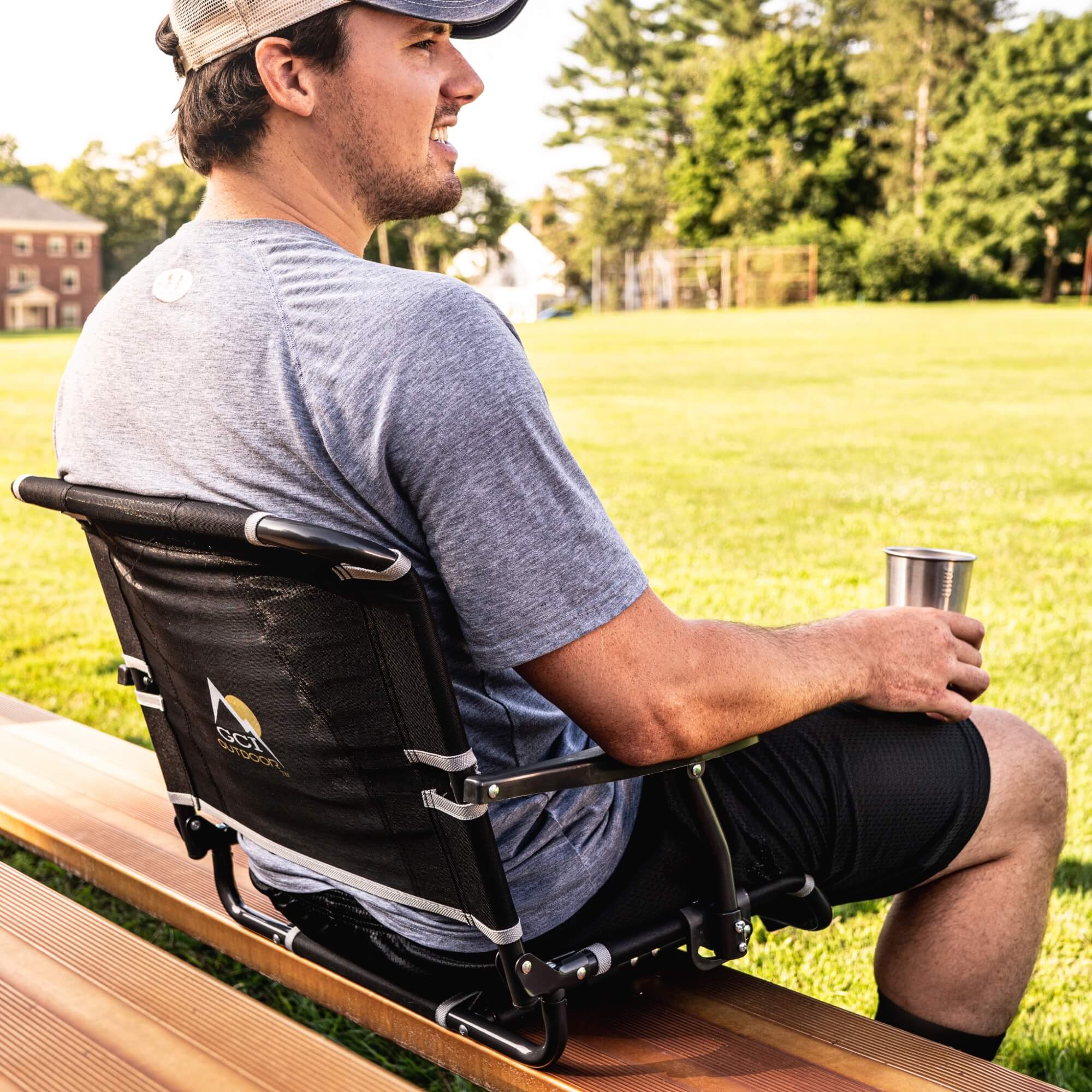 Big Comfort Stadium Chair™ with Armrests