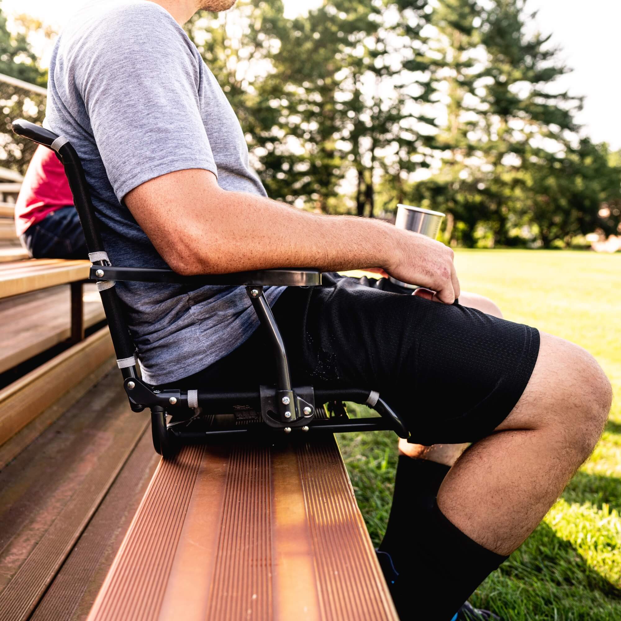 Big Comfort Stadium Chair™ with Armrests
